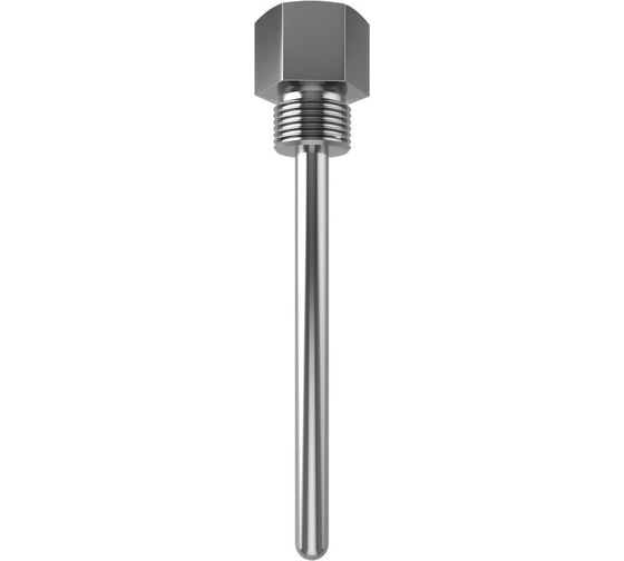 Погружная гильза Завод RGP G1/2", L1 = 100 мм, D=8 мм D12-100 1