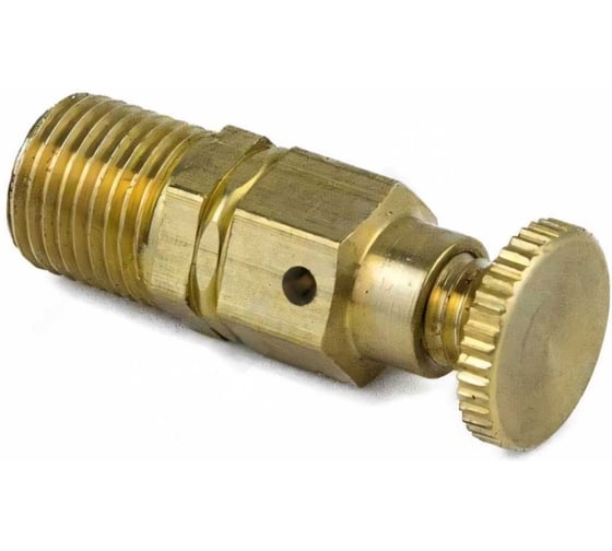 Кран Маевского Aquasfera латунь, Ду10 М10х1,0 Ру10 р/р., ручной 5006-01 019-0712