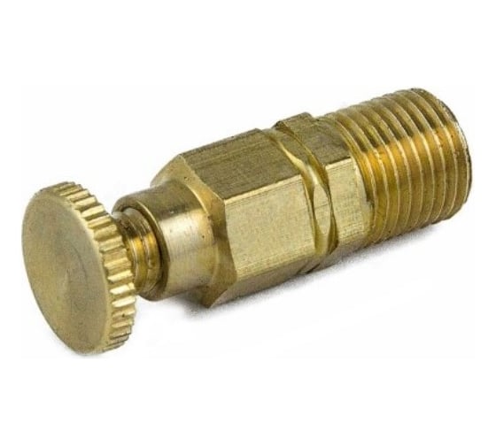 Кран Маевского Aquasfera латунь, Ду10 М10х1,0 Ру10 р/р., ручной 5006-01 019-0712