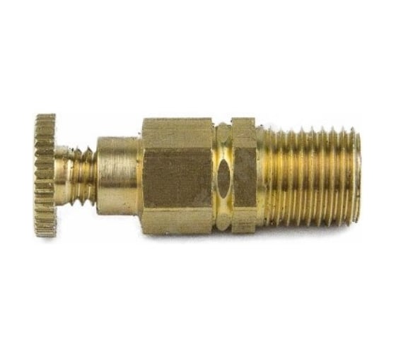 Кран Маевского Aquasfera латунь, Ду10 М10х1,0 Ру10 р/р., ручной 5006-01 019-0712