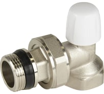 Запорный клапан для радиатора СТМ угловой (с уплотнительным кольцом) 1/2" CTM ТЕРМО CARAVLS12