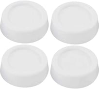 Антивибрационные подставки для стиральной машины и холодильника Еврогрядка белый, 4 шт ANTIVIBR-4X-WHITE