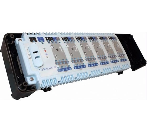 Центр коммутации Salus Controls проводной, на 6 зон отопления KL06-M 230V