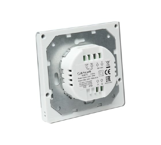 Сверхтонкий терморегулятор оборудованный датчиком влажности Salus Controls SQ610