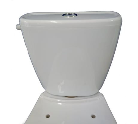 Бачок ТП Системы т.4 нижнее расположение, хром кнопка, без полки 15