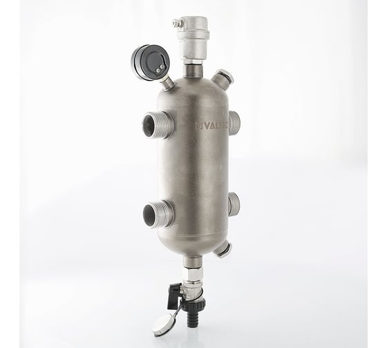 Гидравлическая стрелка VALTEC из нержавеющей стали 1 VT.VAR05.SS.06