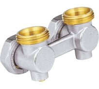 Узел нижнего подключения Aquasfera Ду20, Ру10, 3/4x3/4" ЕК, угловой, двухтрубный 5013-01 022-4837