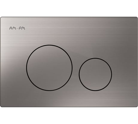 Клавиша для инсталляции AM.PM, Pro L пневматическая, пластик, матовый никель I049031