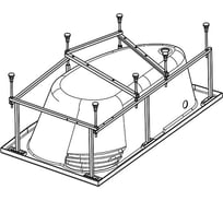 Монтажный комплект для ванны Santek ГОА 150х100 1WH112428 00038718
