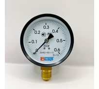 Манометр МЕТЕР ДМ 02-100-1-G Р=0..0,6 бар G1/2 кл.1.5 688