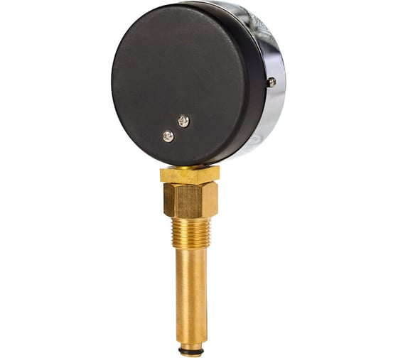 Термоманометр ПО Физтех, АО МПТ 0…120C/0…0,6 МПа кт.2,5 d.80 IP40 G1/2 РШ L64 4687205455468