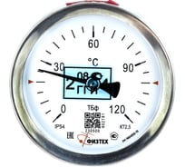 Термометр ПО Физтех, АО ТБф-120 0…120C кт.2,5 d.63 IP54 ОШх6 ГЗЛ-РТ A2.0x14 U64x9/1 4687205455307