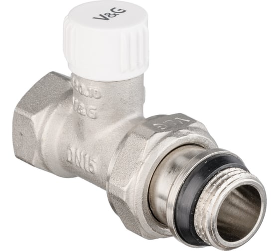 Радиаторный клапан VALOGIN 1/2 настроечный прямой VG-602101