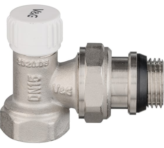 Радиаторный клапан VALOGIN 1/2 настроечный угловой VG-602201
