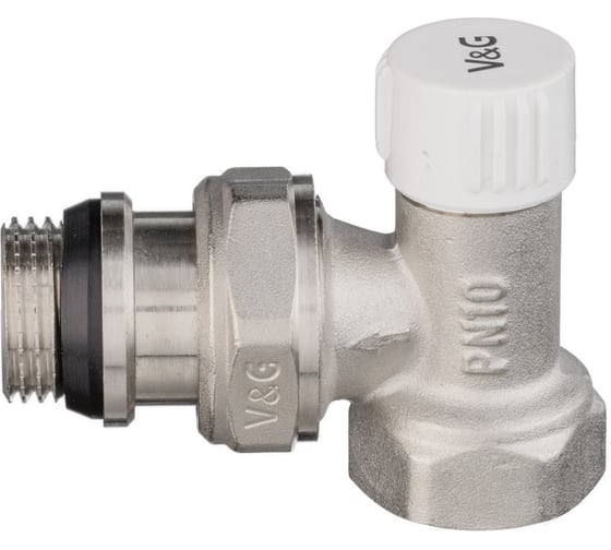 Радиаторный клапан VALOGIN 1/2 настроечный угловой VG-602201