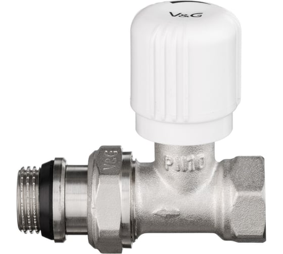 Радиаторный клапан VALOGIN 1/2 ручной регулировки прямой VG-601101
