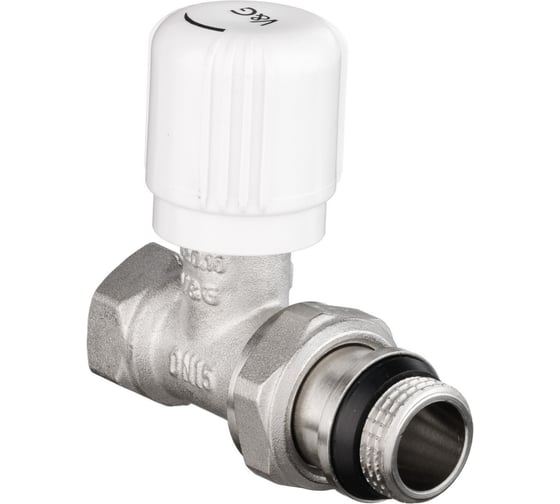 Радиаторный клапан VALOGIN 1/2 ручной регулировки прямой VG-601101