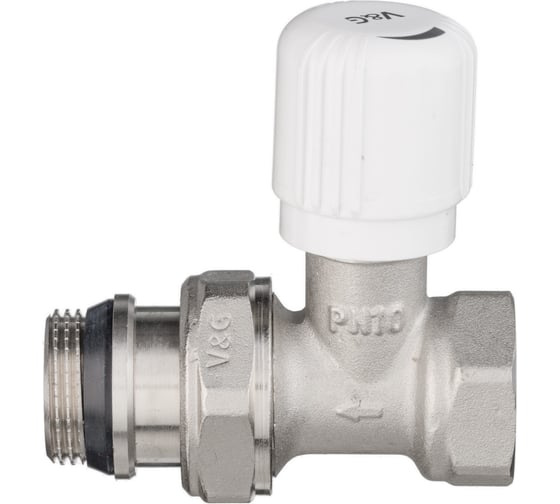 Радиаторный клапан VALOGIN 3/4 ручной регулировки, прямой VG-601102