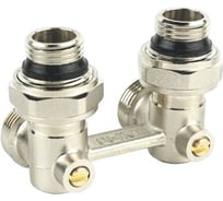 Узел нижнего подключения Ogint Ду15 Ру10 1/2x3/4" ЕК угл в/к двухтр 022-4040
