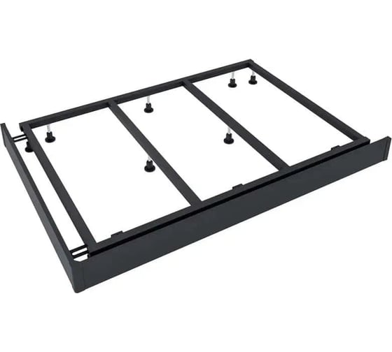 Экран для поддона Taliente Март 120x80 черный FPSE-ST-120B