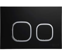 Кнопка для инсталляции Weltwasser WW AMBERG RD-BL черная матовая 10000005535