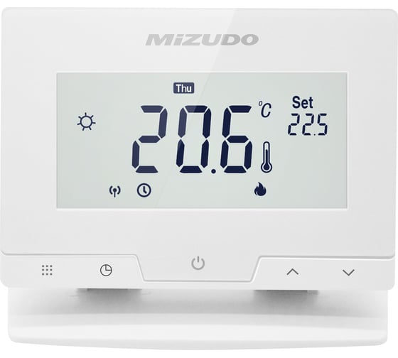 Электронный термостат Mizudo беспроводной, с Wi-Fi управлением Т19ХWHB-7RF-A PP TY T19-WIFI