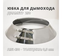 Юбка РОССТИН D 250 мм., с бортом 430-0,5 НФ-00000640