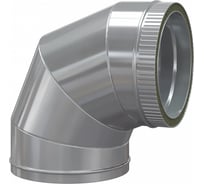 Изолированный отвод РОССТИН 90, D 130-180 мм., 304-0,5/430-0,5 НФ-00002526