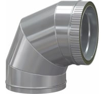 Изолированный отвод РОССТИН 90, D 150-200 мм., 304-0,5/430-0,5 НФ-00001625