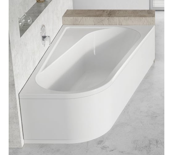 Передняя панель Ravak CHROME 160x105, белая, правая CZA6100A00 1