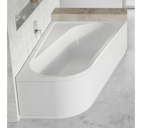 Передняя панель Ravak CHROME 170x105, белая, левая CZA3100A00
