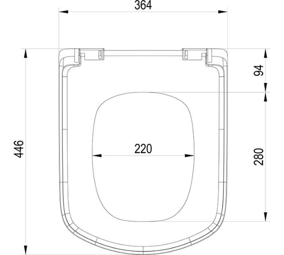 Сиденье для унитаза Ravak CLASSIC белое X01671 X01672
