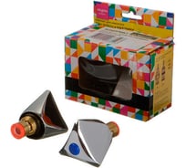 Комплект для смесителя Melodia della vita маховик Lucia + кранбукса 1/2 8х20, керамика, по 2 шт. MKP12103 34133