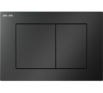 Клавиша для инсталляции AM.PM ErgoFit S пластик, черный матовый I090238