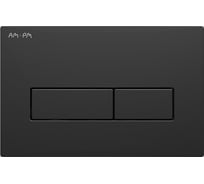 Клавиша для инсталляции AM.PM ErgoFit М пластик, черный матовый I110338