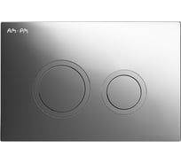 Клавиша для инсталляции AM.PM ErgoFit L пластик, хром глянц I110151