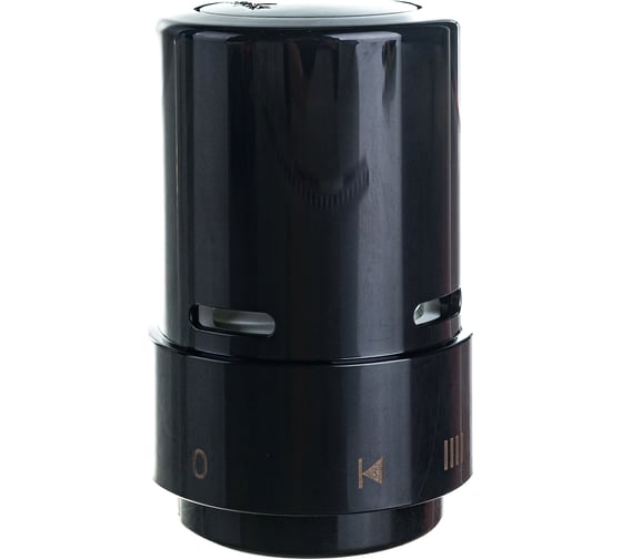 Жидкостная термоголовка ROYAL THERMO Design, Click, черный НС-1281640