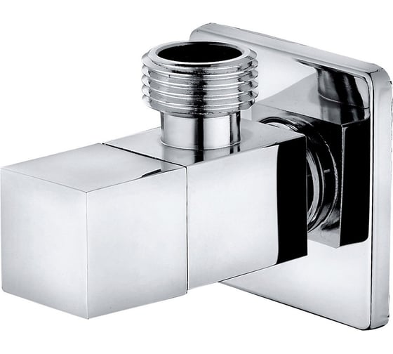 Кран угловой IDDIS с отражателем, 1/2; 1/2, кран-букса, латунь 910B0Z3C2CZ