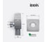 Кран угловой IDDIS с отражателем, 1/2; 1/2, кран-букса, латунь 910B0Z3C2CZ 3