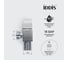 Кран угловой IDDIS с отражателем, 1/2; 1/2, кран-букса, латунь 910B0Z3C2CZ 4
