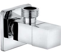 Кран угловой IDDIS с отражателем, 1/2; 3/4, кран-букса, латунь 910B0Z3C4CZ