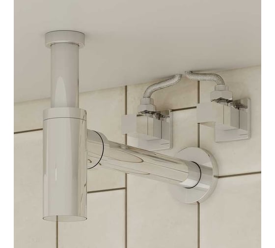 Кран угловой IDDIS с отражателем, 1/2; 3/4, кран-букса, латунь 910B0Z3C4CZ