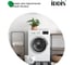 Кран угловой IDDIS с отражателем, 1/2; 3/4, кран-букса, латунь 910B0Z4C4CZ 5