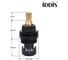 Кран-букса для смесителя IDDIS керамика, пластик, 90°, 20 зубцов, G1/2", h=53 мм 998PP531SM 7