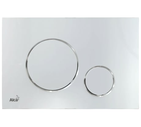 Кнопка для инсталляции Alca Plast хром глянцевый, механическая M671 023-5941