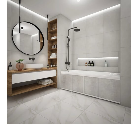 Экран МетаКам купе 1,49 Бетон 4650208861826