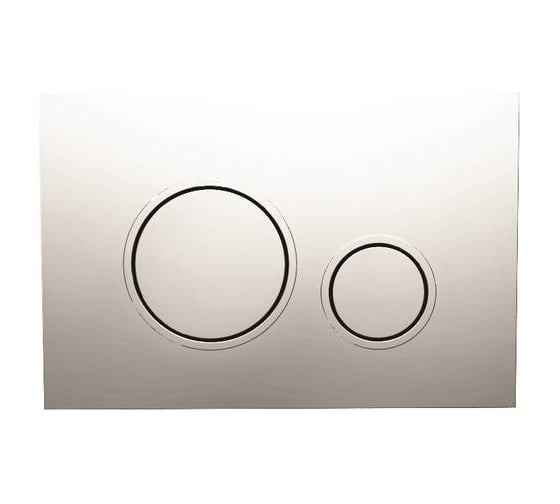 Панель смыва Koller Pool Twin Matt Chrome 1