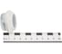 Универсальный комплект для подключения радиаторов Uni-Fitt 3/4" RAL 9010 KIT0134SIL00 5
