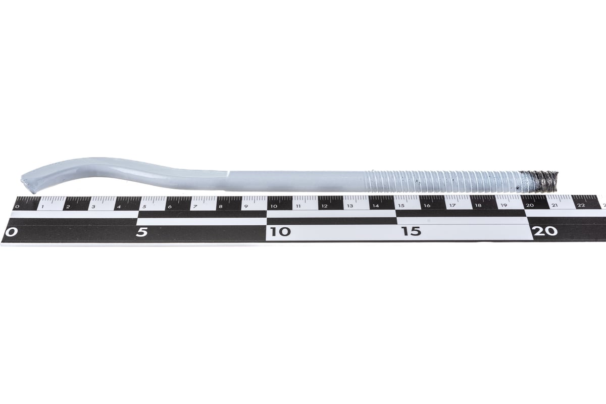 Кронштейн штыревой Uni-Fitt 10х220 плоский, эмалированный, с дюбелем ...