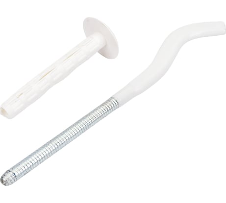 Кронштейн штыревой Uni-Fitt 7х170 плоский, пластифицированный, с дюбелем 10х75 870P0717